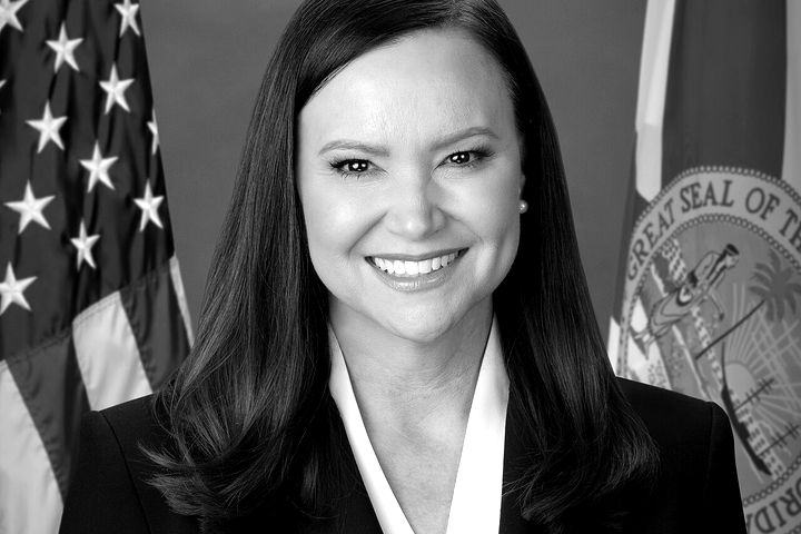 Official U.S. Senate portrait of Ashley Moody